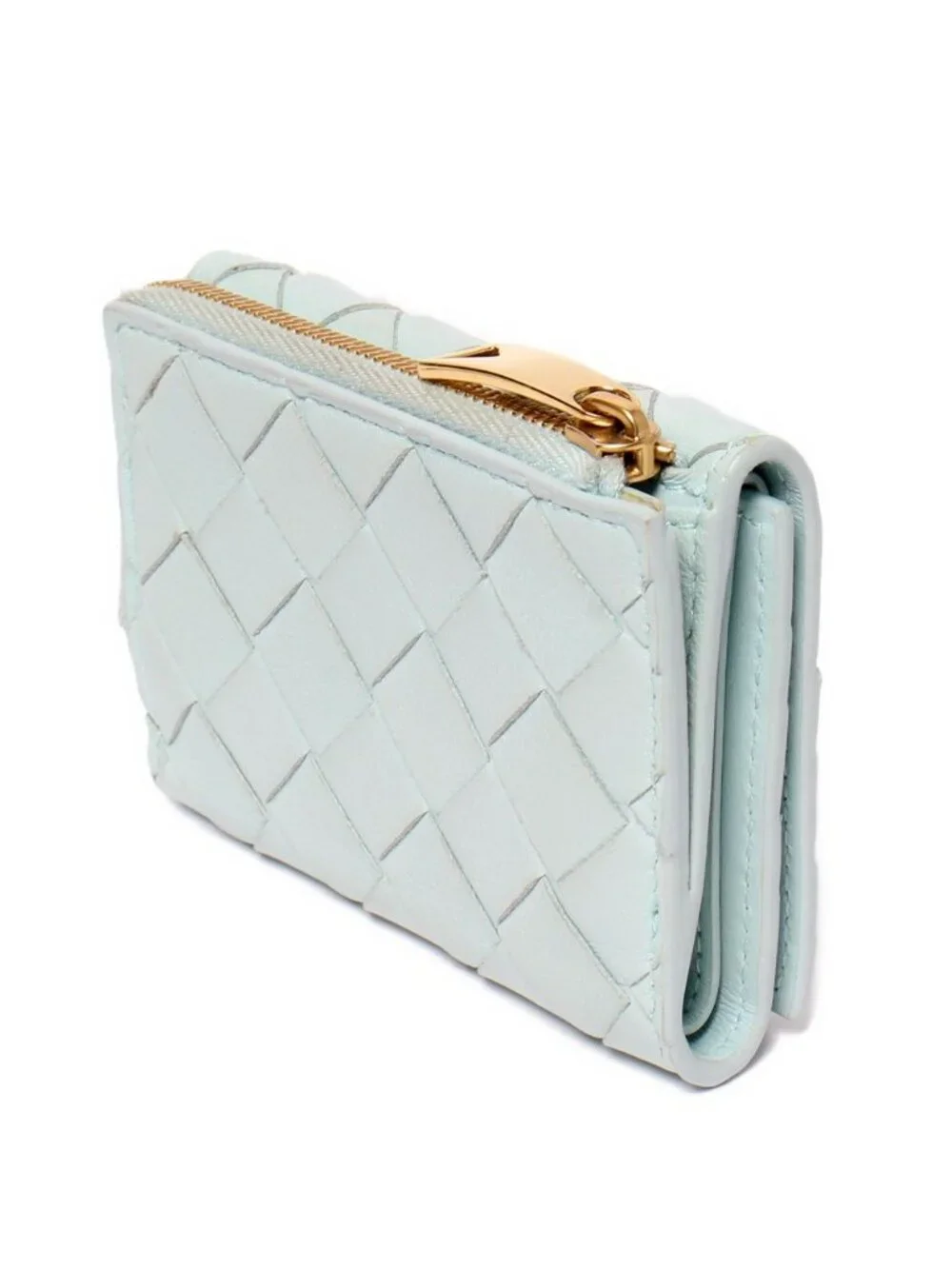 Bottega Veneta Trifold Wallet Intrecciato